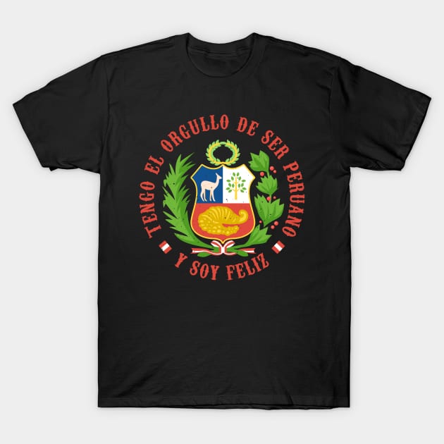 Tengo el orgullo de ser peruano T-Shirt by verde